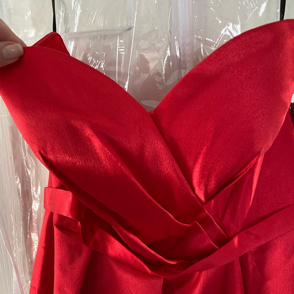 New with tags j’adore strapless prom/evening gown
